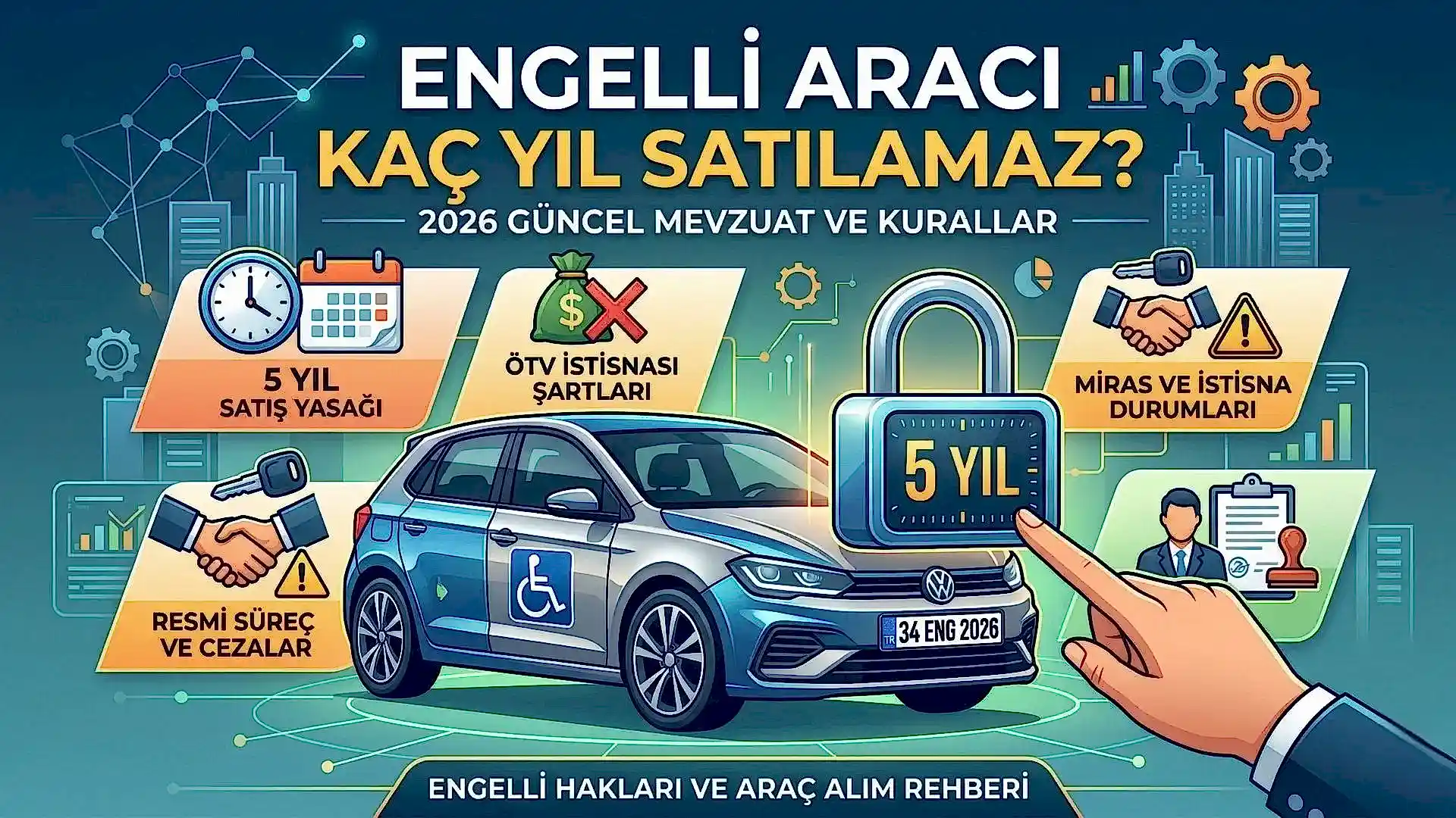 Engelli Aracı Kaç Yıl Satılamaz 2026